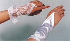婚纱舞台装饰手套