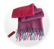 印花羊毛披巾