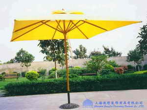 木质方伞