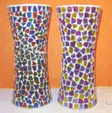 马赛克陶瓷花瓶