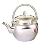 中式大红茶壶