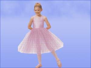 儿童芭蕾长纱裙