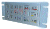 キーボード3DES PSAM Encrypted Dual-channel Keypad金属键盘