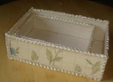 餐巾纸竹盒002