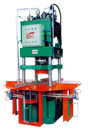 Hydraulic color-brick machine(YZH100-600D)