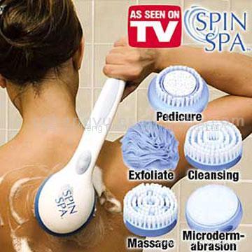 As Seen On Tv Spin Spa Shower Brush(JC-205)