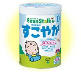 8罐★日本原装 /Bean Stalk すこやか1段一段★9个月～★婴儿奶粉 820g×8罐[8缶　雪印ビーンスターク「すこや