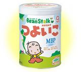 8罐★日本原装 /Bean Stalk 豆苗つよいこ2段二段★9个月～★婴儿奶粉 820g×8罐[8缶雪印ビーンスターク 豆苗