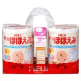 2罐★日本原装 / 明治1段ほほえみ0~9个月婴儿奶粉 850g 2桶[明治ほほえみ　850×2缶　オマケつき（ベビーフー