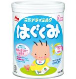 8罐日本森永「はぐくみ」奶粉 一段 850克 0-9个月　×8罐[森永乳業　「はぐくみ」　850ｇ　0－9ヶ月　×8缶]