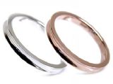 AMBRACE 白金×玫瑰金 結婚对戒 MADE IN JAPAN 日本直接输送[AMBRACE K18 結婚指輪 MRWPG-33]