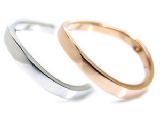 AMBRACE 白金×玫瑰金 結婚对戒 MADE IN JAPAN 日本直接输送[AMBRACE K18 結婚指輪 MRWPG-87]