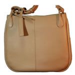 LIME（ライム）革レザーショルダーバッグジップL1240ベージュ