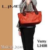 LIME（ライム）☆ヴェリー軽量ナイロンバッグ（鞄）☆L1458オレンジ