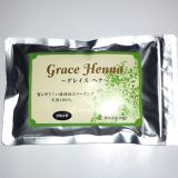 日本100%纯天然白发专用植物染发膏grace Henna（黑色）　[日本植物性白髪染め　グレイスへナ　ブラック　　