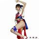 热卖！日本最新柳妹凤惹火旗袍装 （LG031）