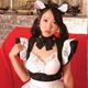 狂野纯黑日本美魔猫耳女仆装[萌えニャン　美