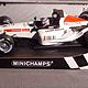 日本本田 Bar F1 J.Villeneuve 白 1:18 迷你