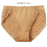 日本直送超舒适弹力棉短裤[バックレースショーツ]