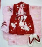 被布节日礼服一套3年[被布セット　3歳祝い着]