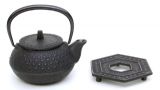 岩铸工房 铁瓶小茶壶瓶敷付 3型亀甲0.3L 16009