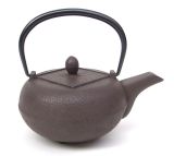岩铸工房 南部鉄瓶 燗瓶平型肌模様0.5L 13004