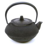岩铸工房 铁瓶小茶壶 4型アラレ0.38L 12011
