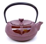 岩铸工房 铁瓶小茶壶 4型柚子0.32L 12012