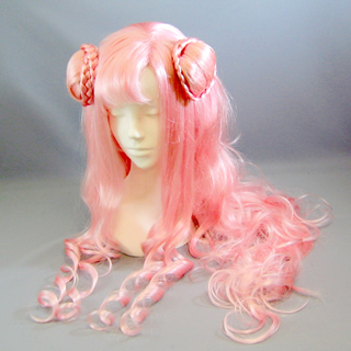 粉色宫廷式式假发!日本时尚Cosplay假发系列 