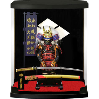 日本[武田信玄]战国武将迷你盔甲模型1 - 株式会