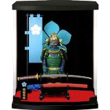 日本[明智光秀]战国武将迷你盔甲模型1[明智光秀 戦国武将ミニ甲冑フィギュア1]