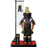 日本上杉谦信 战国武将迷你盔甲模型2[上杉謙信 戦国武将ミニ甲冑フィギュア2]