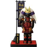 日本武田信玄战国武将迷你盔甲模型2[武田信玄 戦国武将ミニ甲冑フィギュア2]