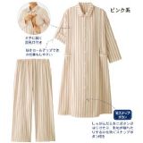 日本直送孕妇专用型睡衣（还特别设计了哺乳口哦～）[授乳口付きロングパジャマ]