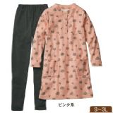 日本直送小花图案款毛巾布睡衣[花柄パジャマ]