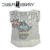 日本直送☆碧昂丝钟爱款来自La的一款 publiclibrarybabycutt T恤衫[☆ビヨンセ愛用☆ 【LA発】PUBLIC LIBRA
