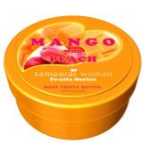 清仓特卖 容器外观上有污渍  samourai woman全身水果护肤油 mango&peach 140g[汚れ傷有り容器　サムライ