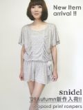 新作!!レオパードロンパース snidel（スナイデル） 