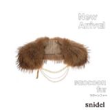 ★09AW New!!★ラクーンファーsnidel（スナイデル）