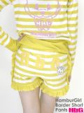 【HbG】バックスタイルがかわいいフリルショートパンツ