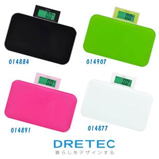 DRETEC 体重秤 【伸缩显示屏】BS-155 - 株式