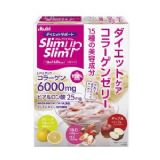 Asahi slimupslim 减肥护理 胶原蛋白果冻 110G×6袋[Asahi   スリムアップスリム ダイエットケア コラーゲン