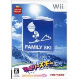 日本任天堂 Wii专用 “FAMILY SKI ”游戏光盘[ファミリースキー]