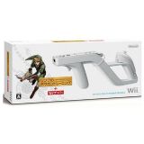 日本任天堂 Wii专用 “射击训练”感应射击枪+游戏光盘[リンクのボウガントレーニング+Wiiザッパー]
