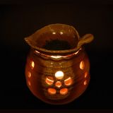 日本茶香炉[ゆとり　茶香炉（木の葉）]